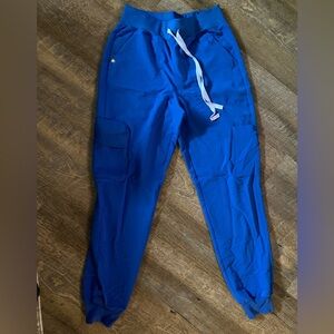 Figs Blue Jogger Scrub Pants
